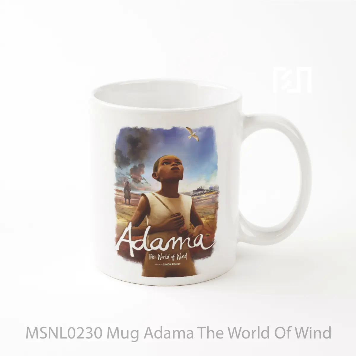 Mug Adama The World Of Wind Gelas Keramik Tema Film MSNL0230