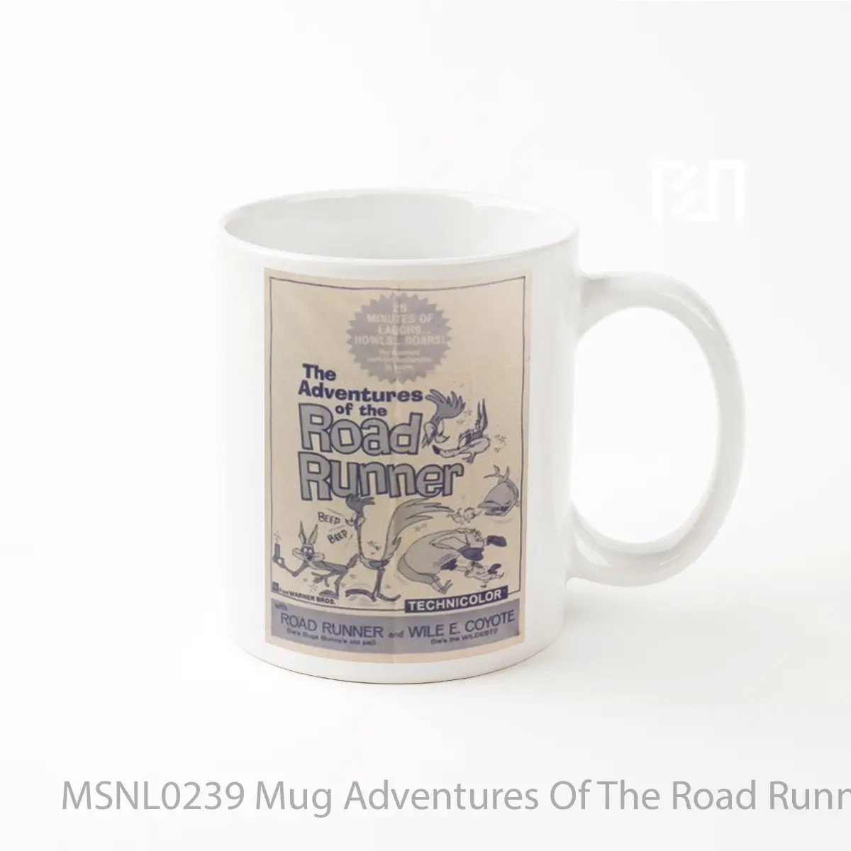 Mug Adventures Of The Road Runner Gelas Keramik Tema Film MSNL0239
