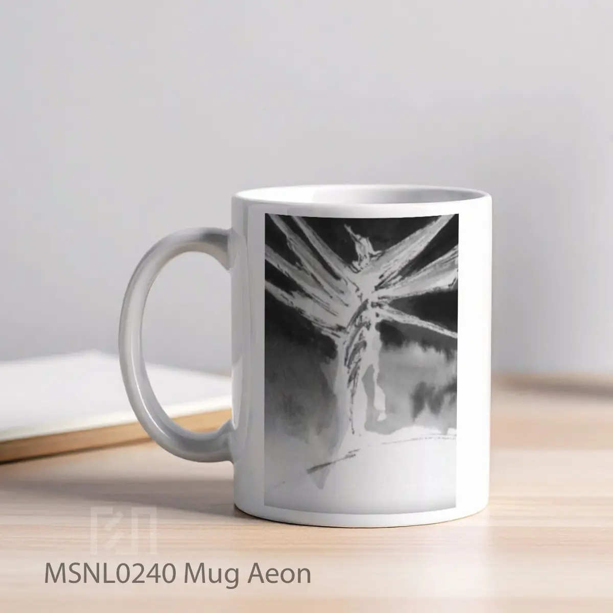 Mug Aeon Gelas Keramik Tema Film MSNL0240 - Tampak Kiri