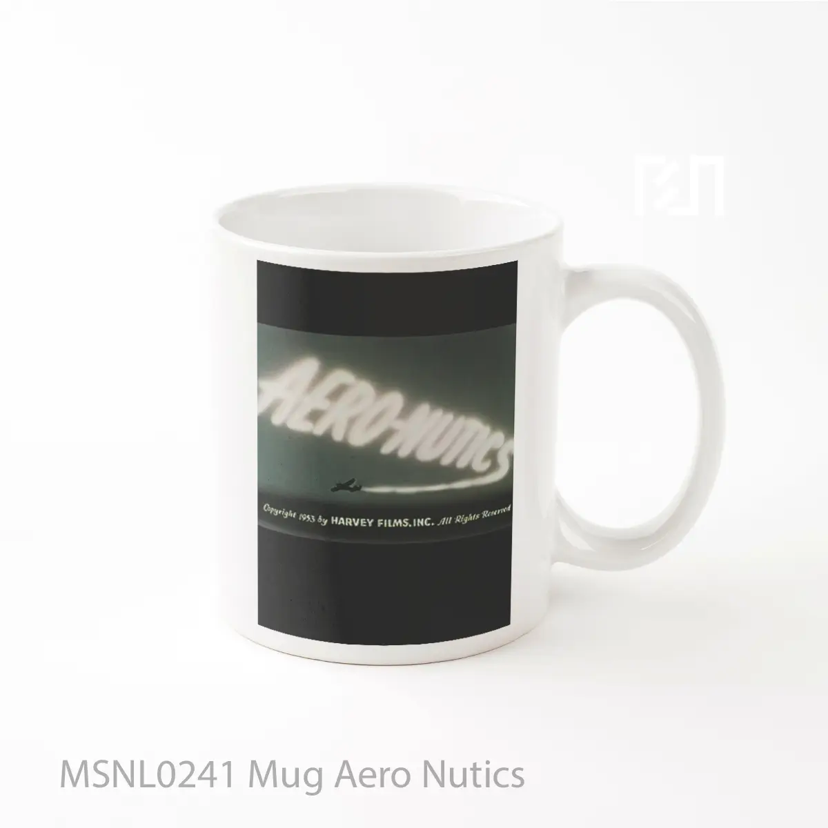 Mug Aero Nutics Gelas Keramik Tema Film MSNL0241