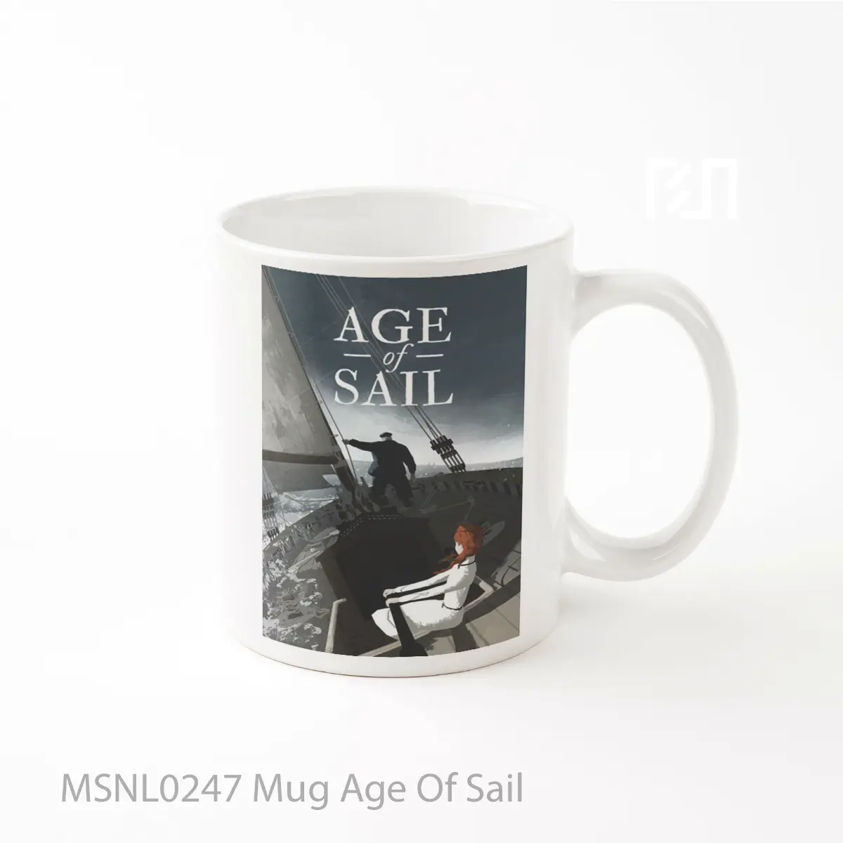Mug Keramik Premium SNI - Mug Age Of Sail Gelas Keramik Tema Film MSNL0247