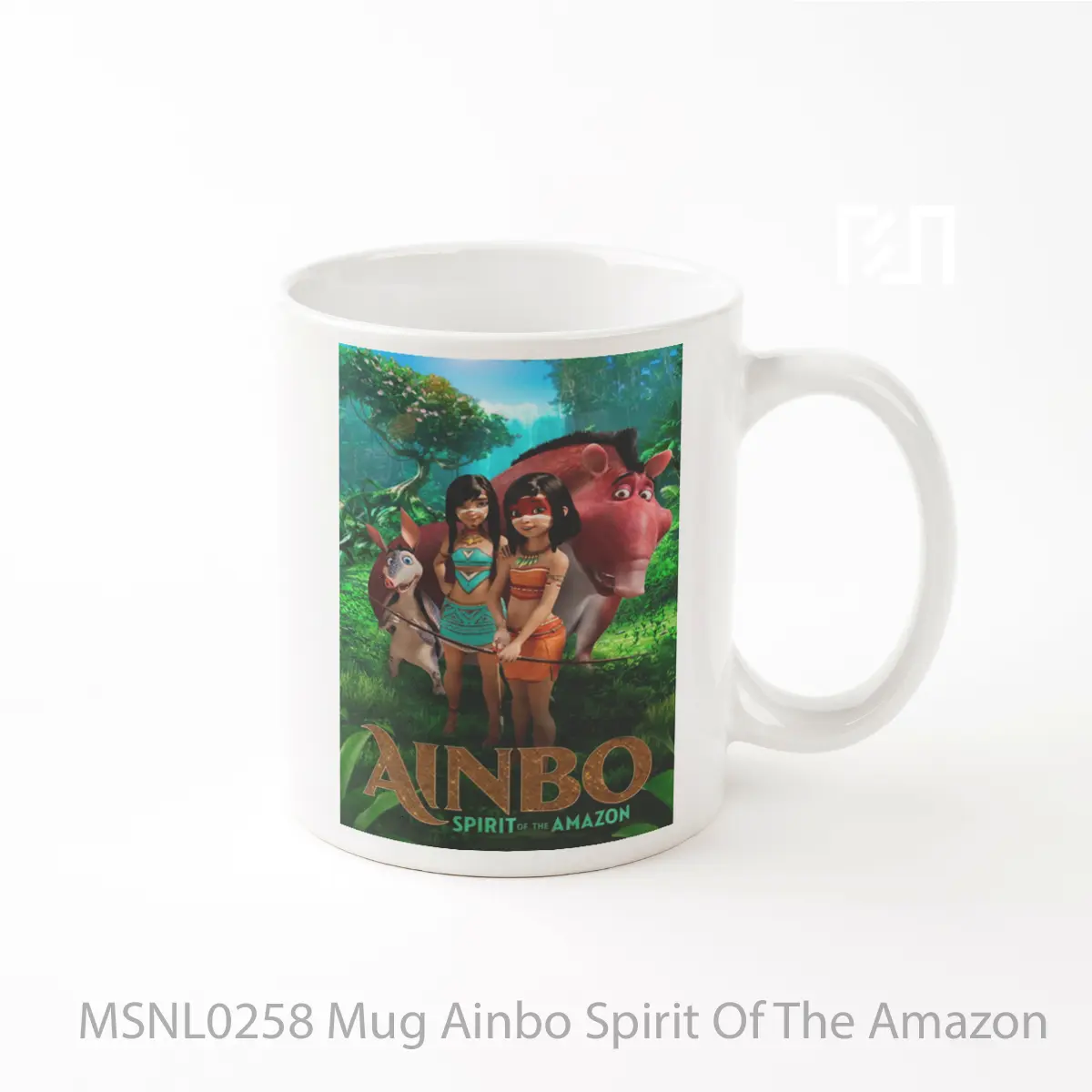 Mug Ainbo Spirit Of The Amazon Gelas Keramik Tema Film MSNL0258