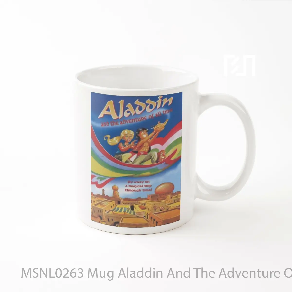 Mug Aladdin And The Adventure Of All Time Gelas Keramik Tema Film MSNL0263