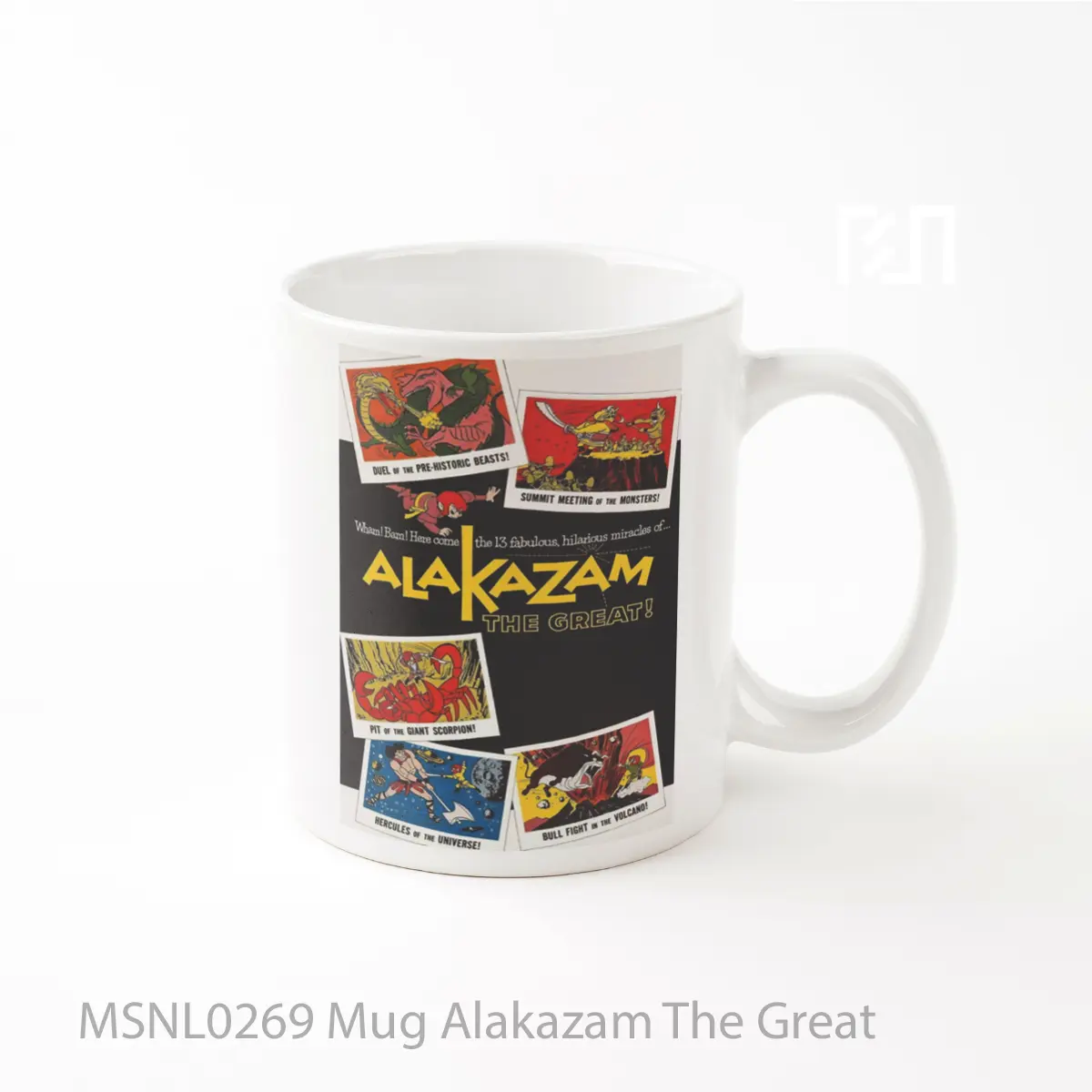 Mug Alakazam The Great Gelas Keramik Tema Film MSNL0269