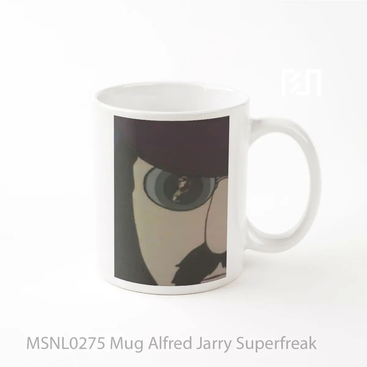 Mug Alfred Jarry Superfreak Gelas Keramik Tema Film MSNL0275