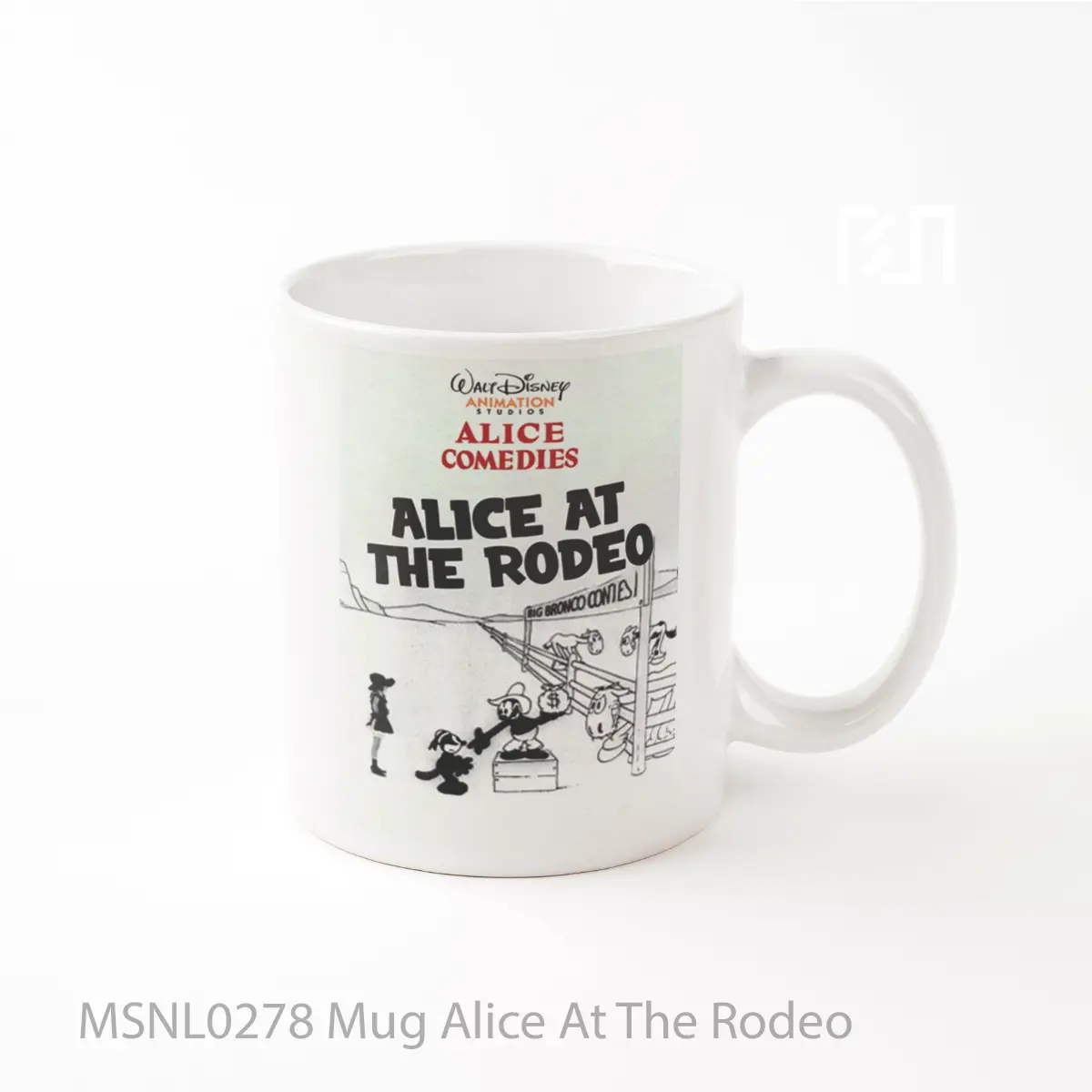 Mug Alice At The Rodeo Gelas Keramik Tema Film MSNL0278
