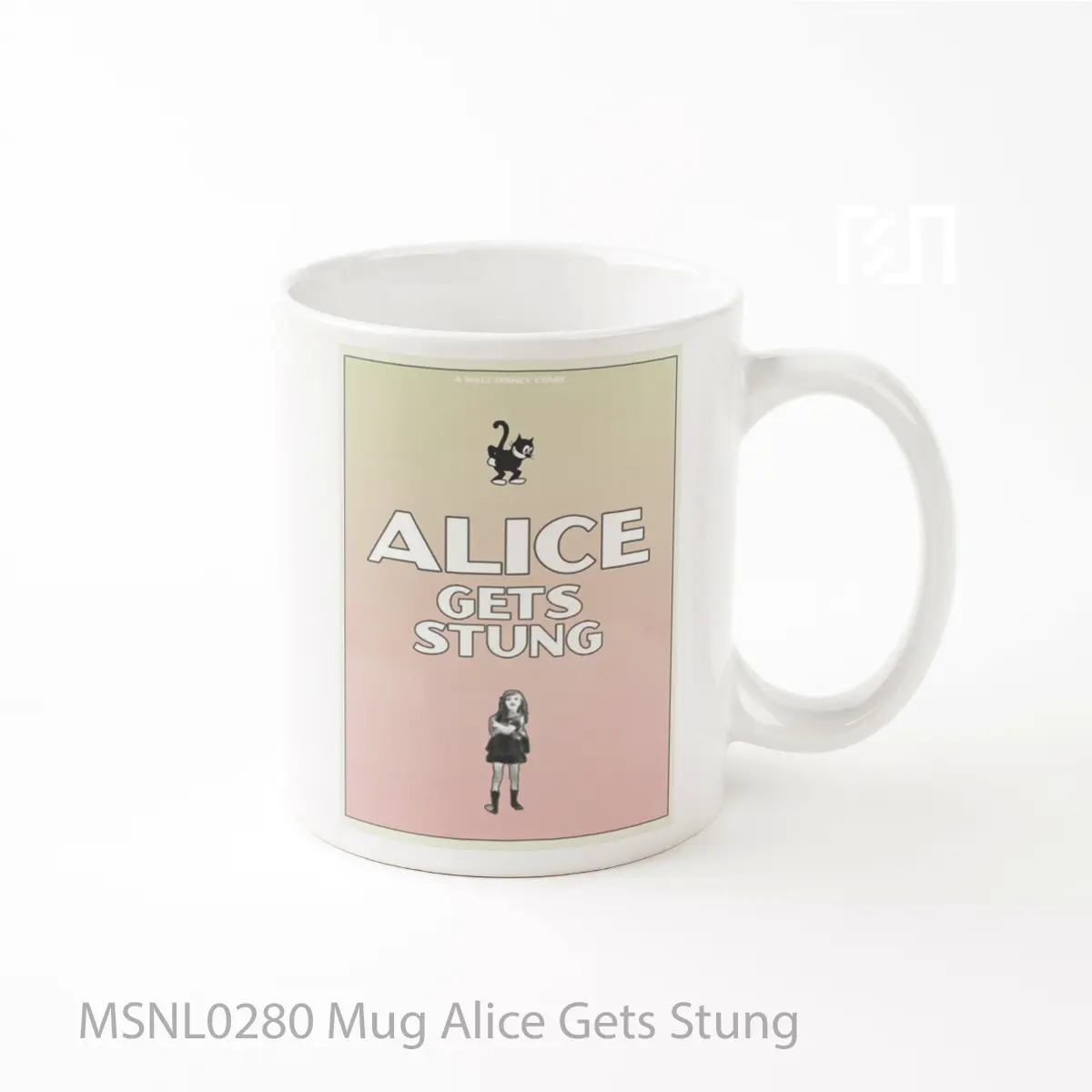 Mug Alice Gets Stung Gelas Keramik Tema Film MSNL0280