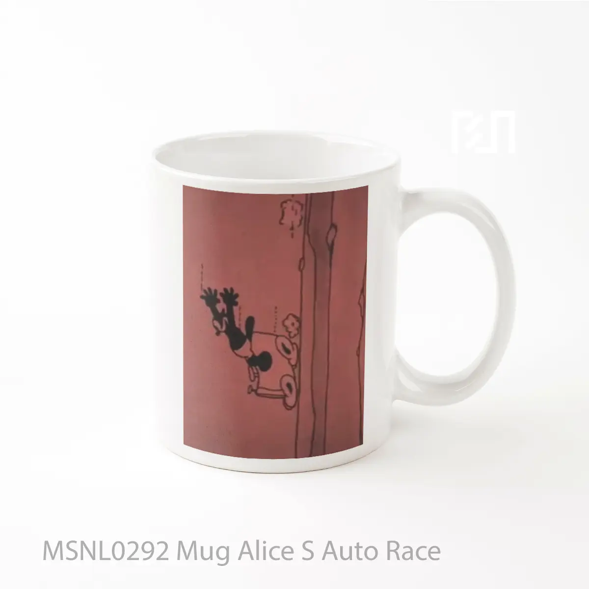 Mug Alice S Auto Race Gelas Keramik Tema Film MSNL0292