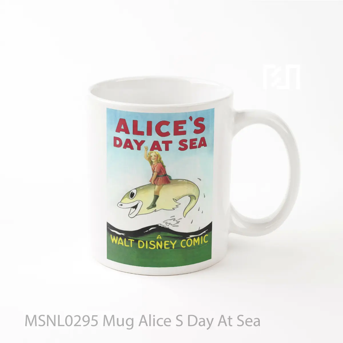 Mug Alice S Day At Sea Gelas Keramik Tema Film MSNL0295