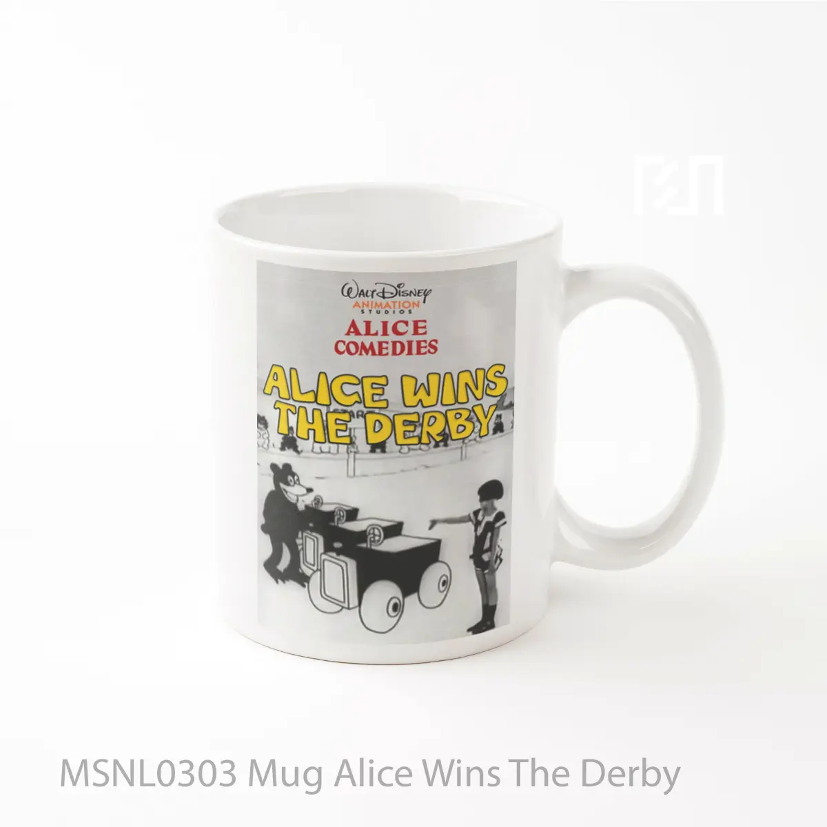 Mug Alice Wins The Derby Gelas Keramik Tema Film MSNL0303