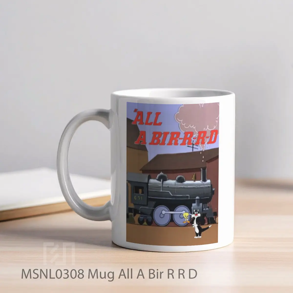 Mug All A Bir R R D Gelas Keramik Tema Film MSNL0308 - Tampak Kiri