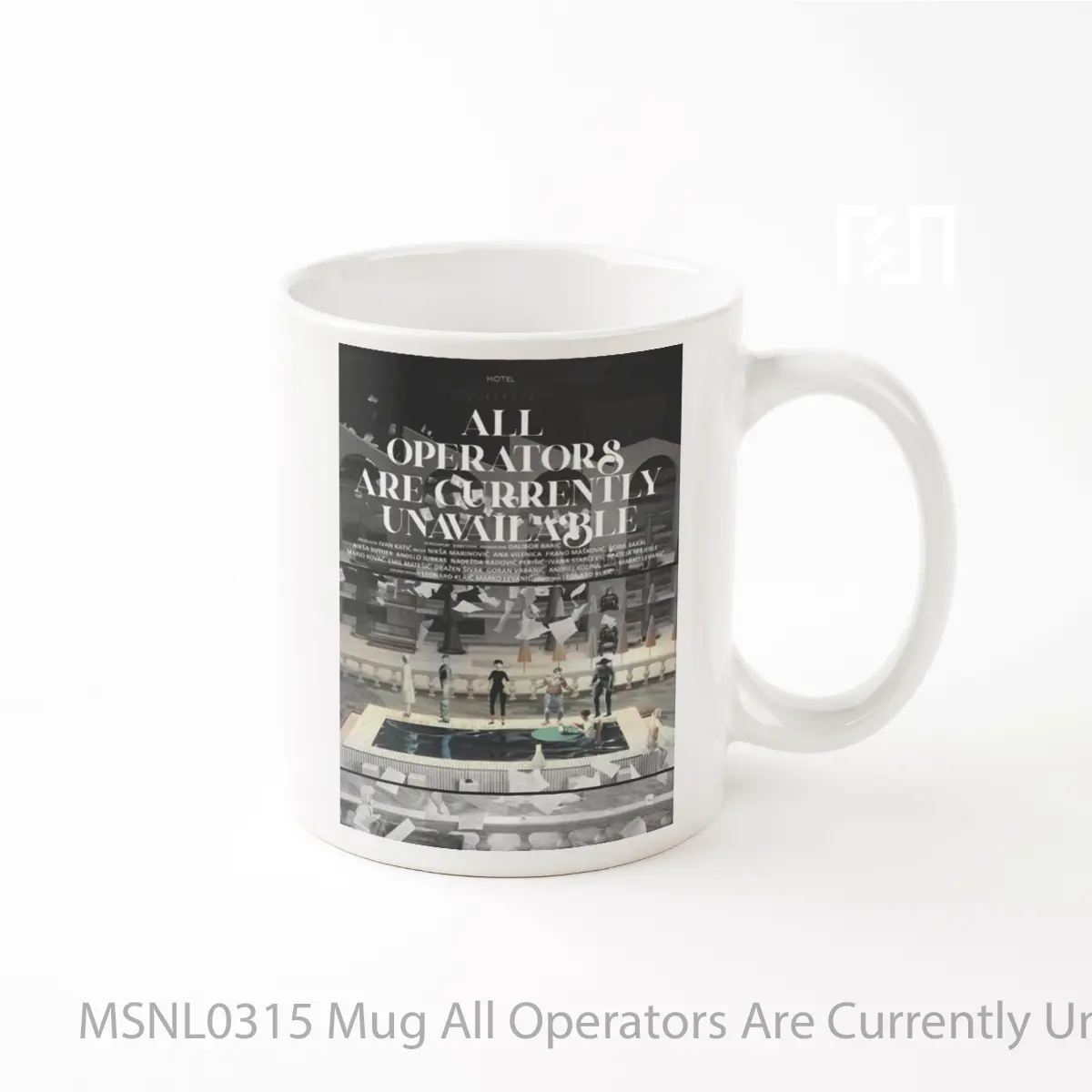 Mug All Operators Are Currently Unavailable Gelas Keramik Tema Film MSNL0315