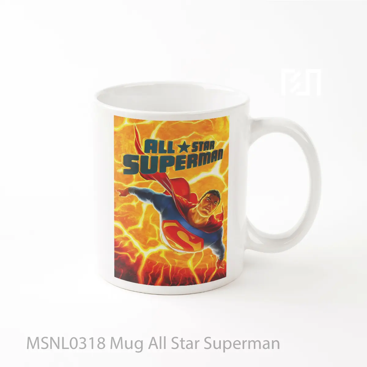 Mug All Star Superman Gelas Keramik Tema Film MSNL0318