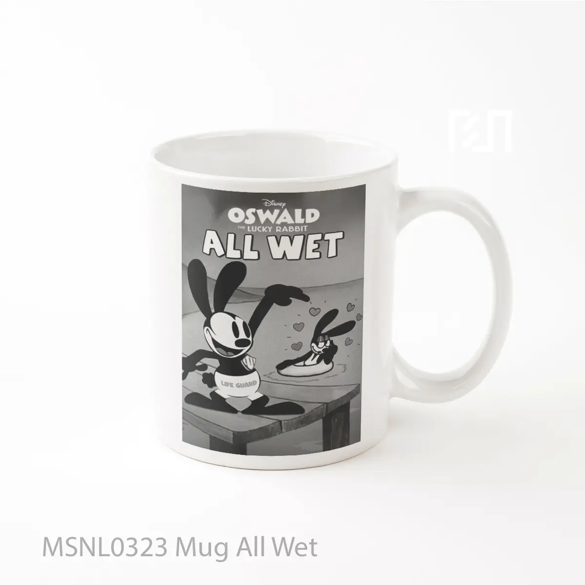Mug All Wet Gelas Keramik Tema Film MSNL0323