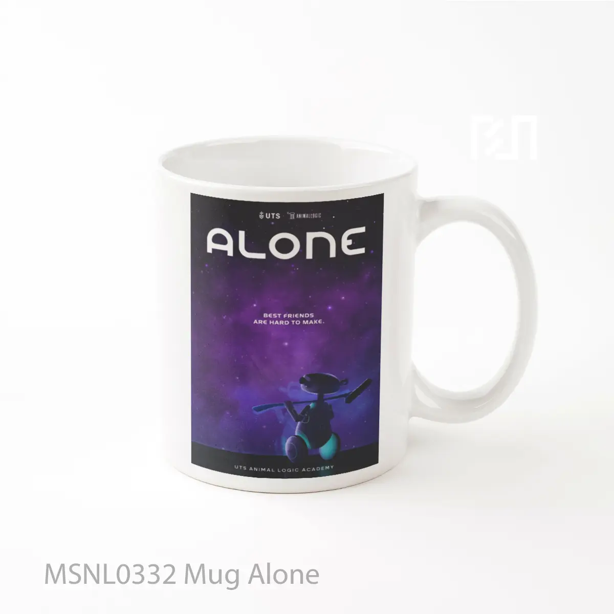 Mug Alone Gelas Keramik Tema Film MSNL0332