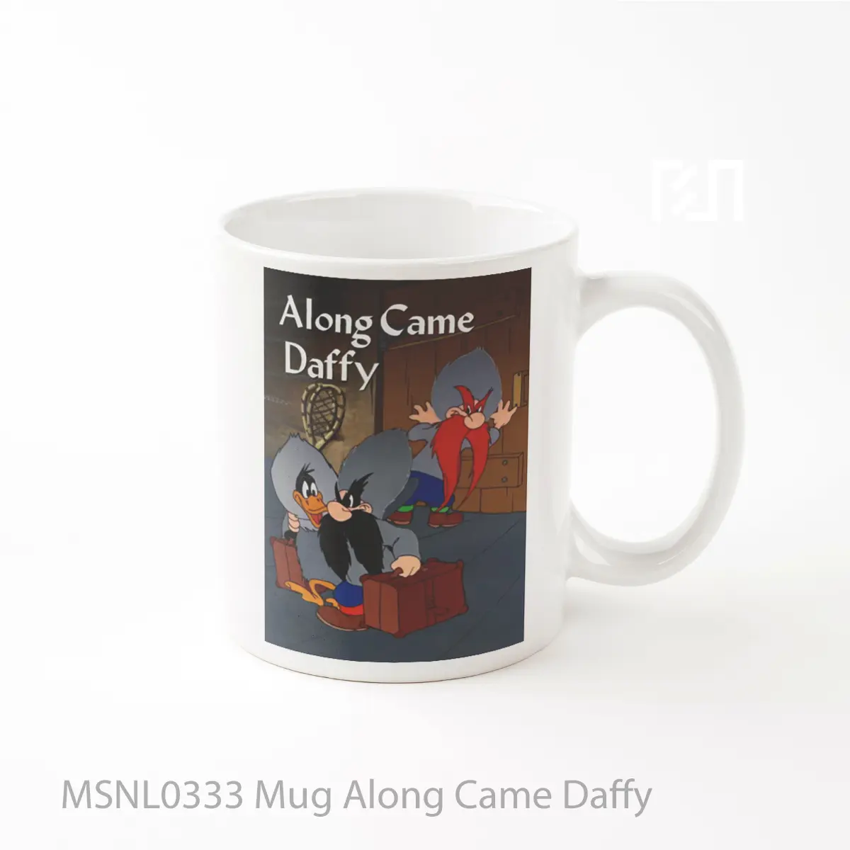 Mug Along Came Daffy Gelas Keramik Tema Film MSNL0333