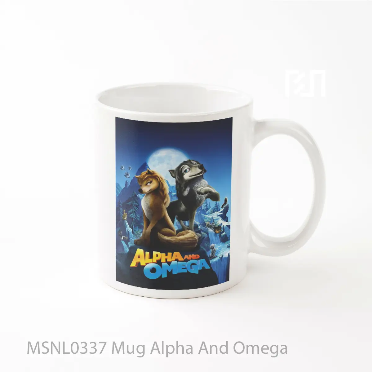 Mug Alpha And Omega Gelas Keramik Tema Film MSNL0337