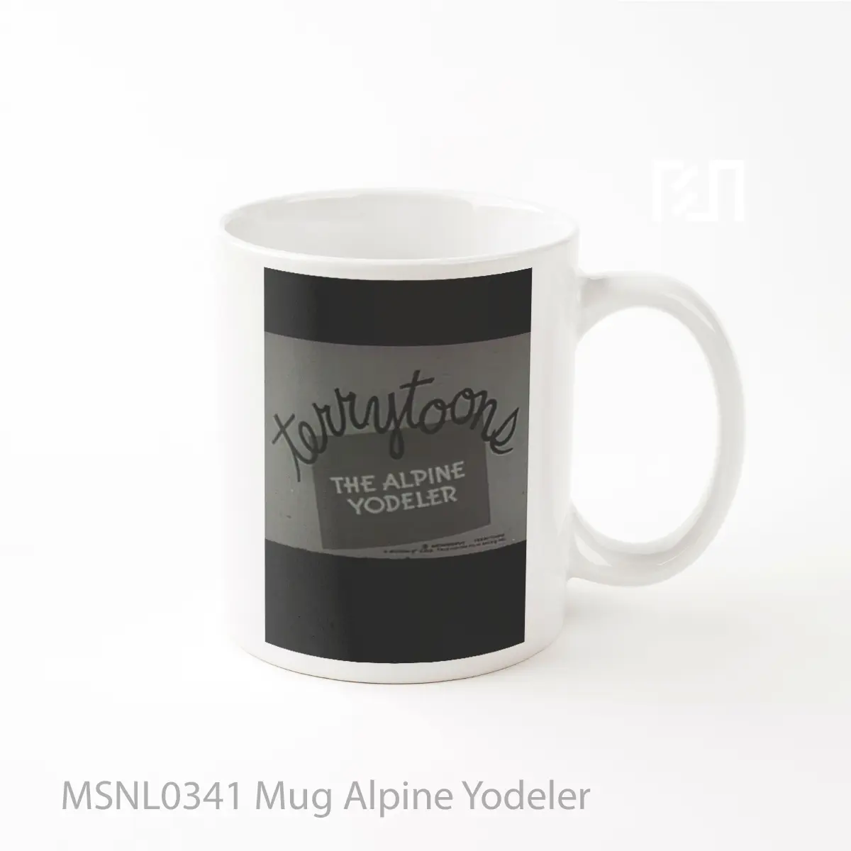 Mug Alpine Yodeler Gelas Keramik Tema Film MSNL0341