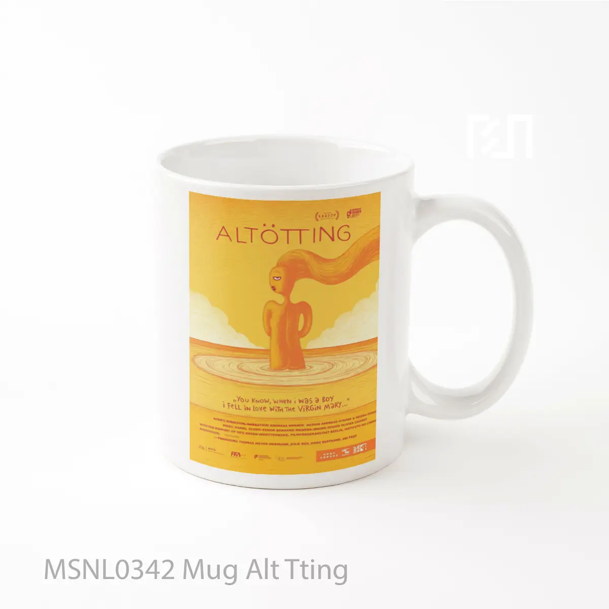 Mug Alt Tting Gelas Keramik Tema Film MSNL0342