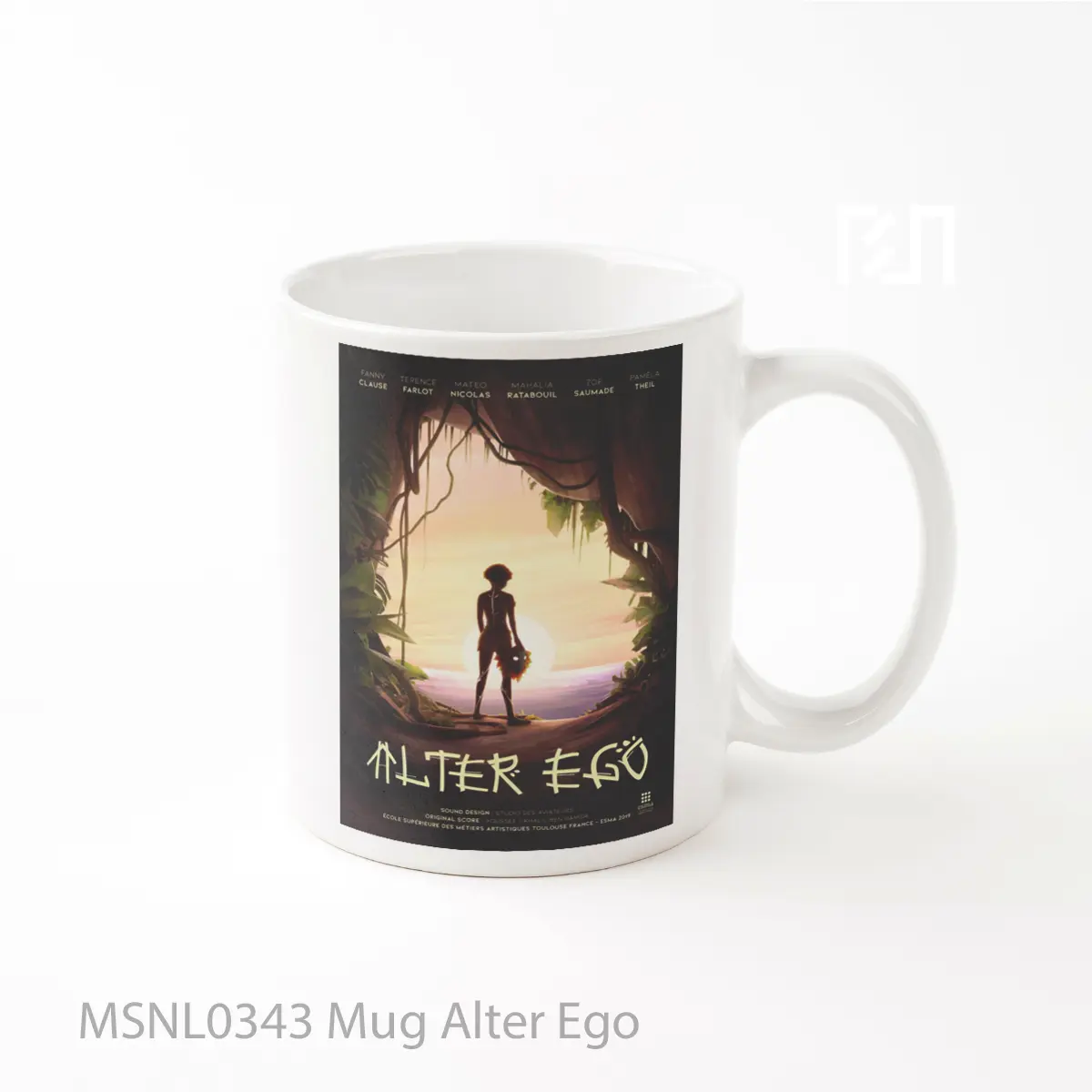 Mug Keramik Premium SNI - Mug Alter Ego Gelas Keramik Tema Film MSNL0343