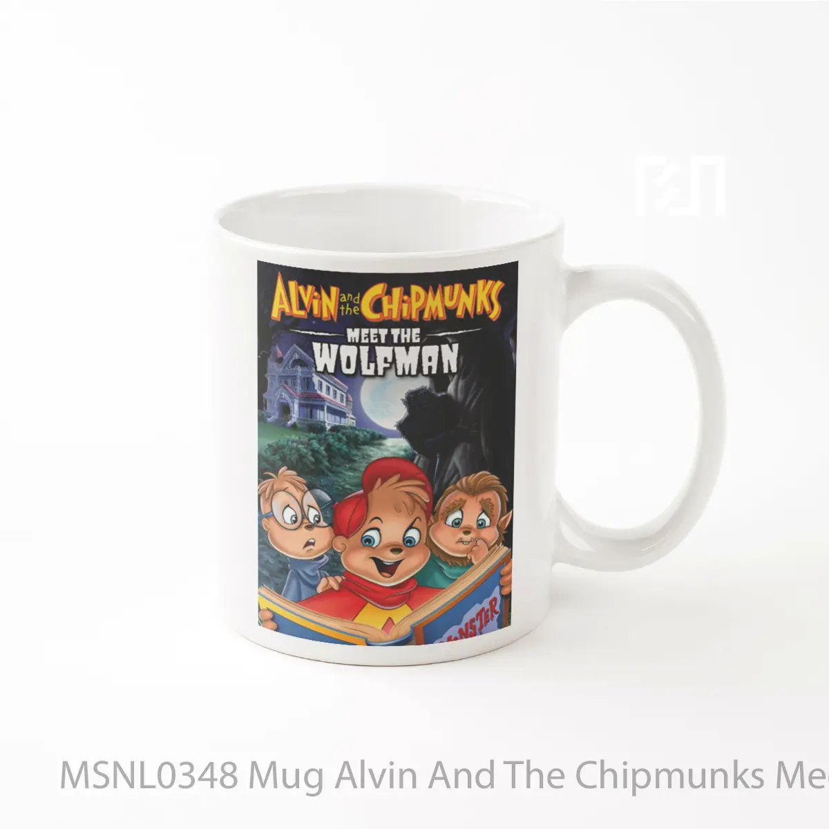 Mug Alvin And The Chipmunks Meet The Wolfman Gelas Keramik Tema Film MSNL0348