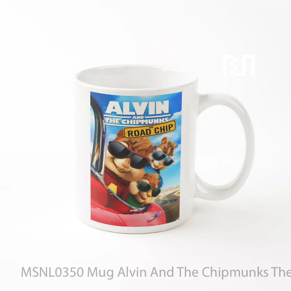 Mug Alvin And The Chipmunks The Road Chip Gelas Keramik Tema Film MSNL0350