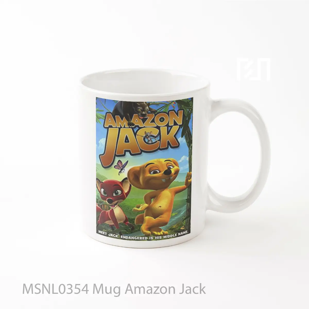 Mug Amazon Jack Gelas Keramik Tema Film MSNL0354
