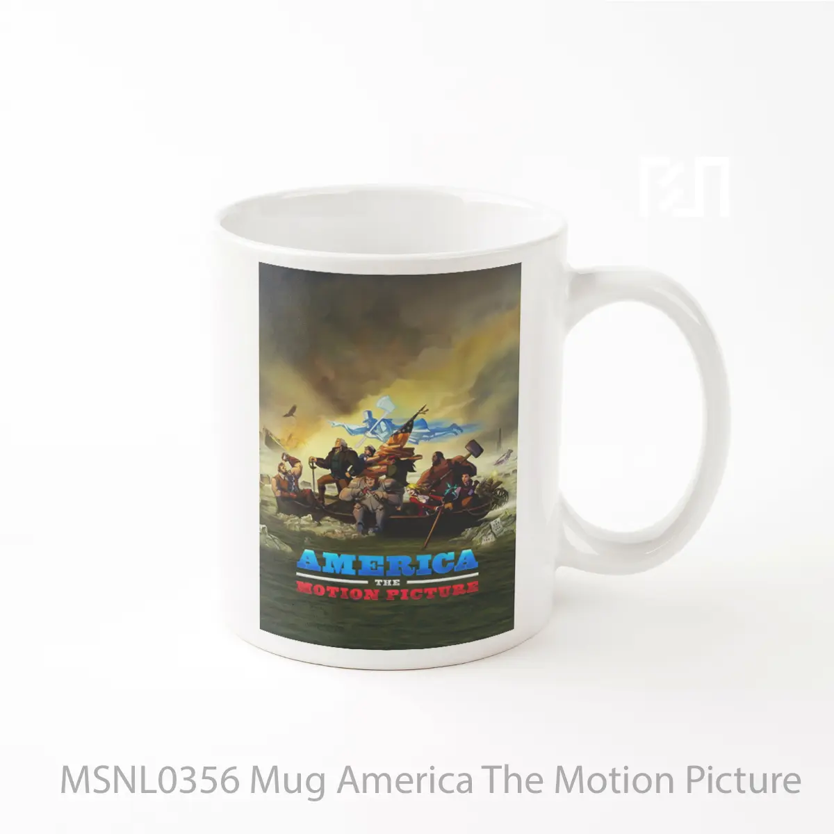 Mug America The Motion Picture Gelas Keramik Tema Film MSNL0356