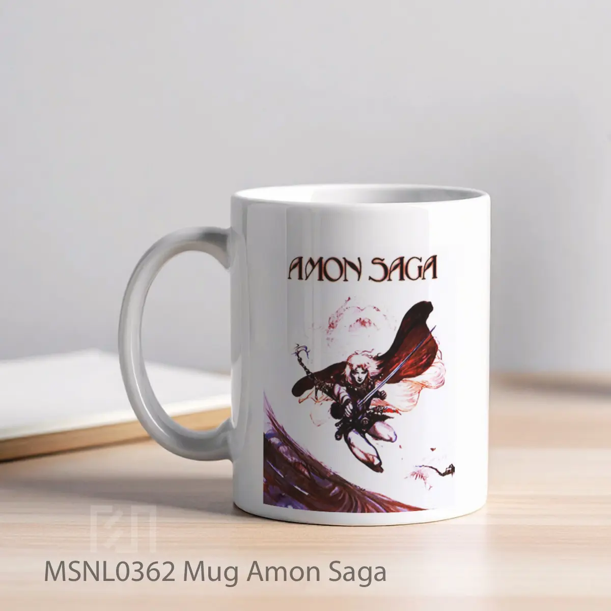 Mug Amon Saga Gelas Keramik Tema Film MSNL0362 - Tampak Kiri