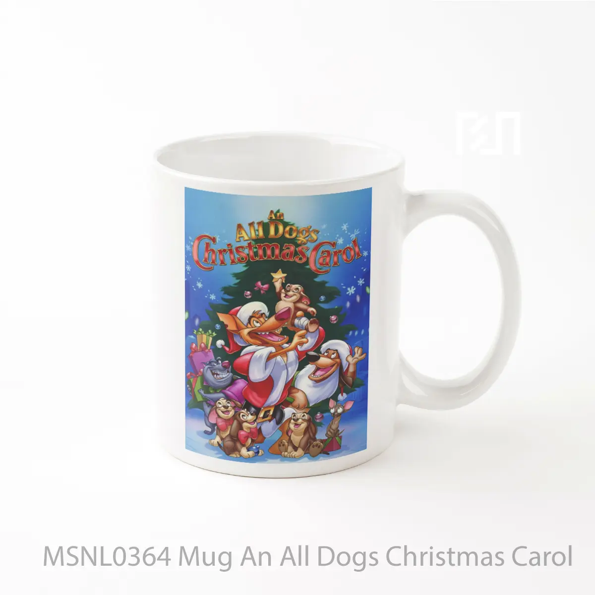 Mug An All Dogs Christmas Carol Gelas Keramik Tema Film MSNL0364