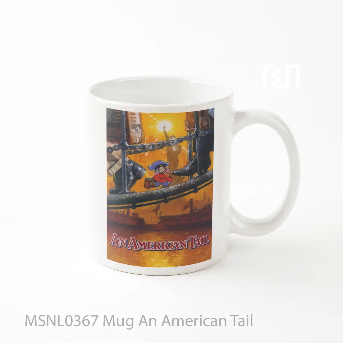 Mug An American Tail Gelas Keramik Tema Film MSNL0367