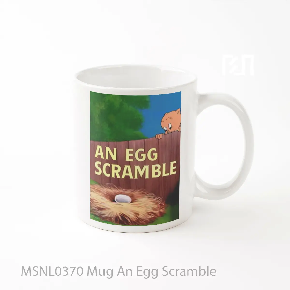 Mug An Egg Scramble Gelas Keramik Tema Film MSNL0370