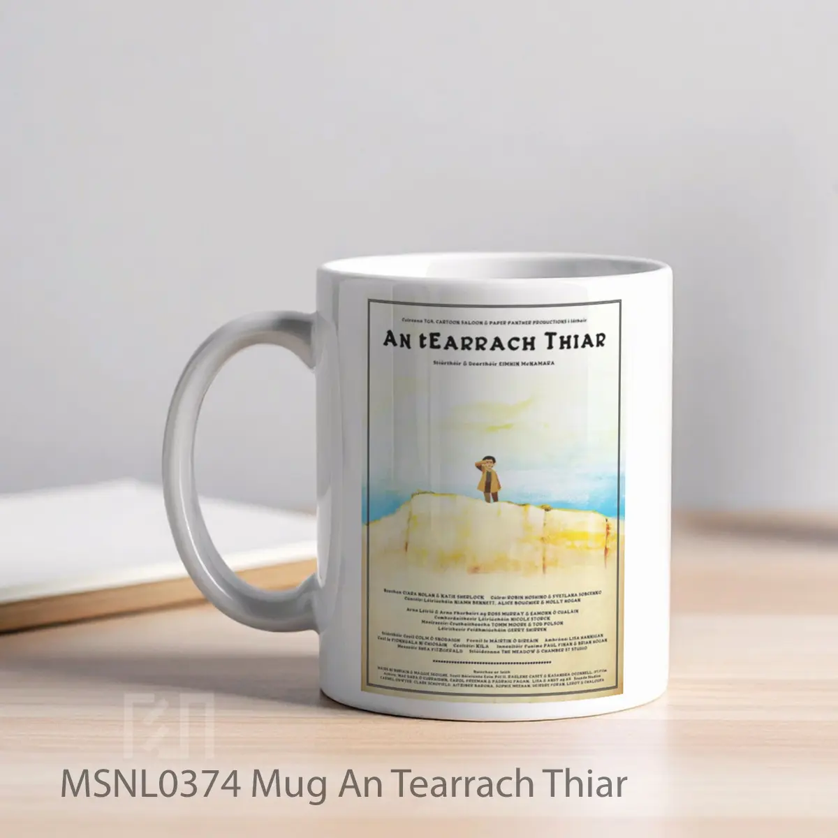 Mug An Tearrach Thiar Gelas Keramik Tema Film MSNL0374 - Tampak Kiri