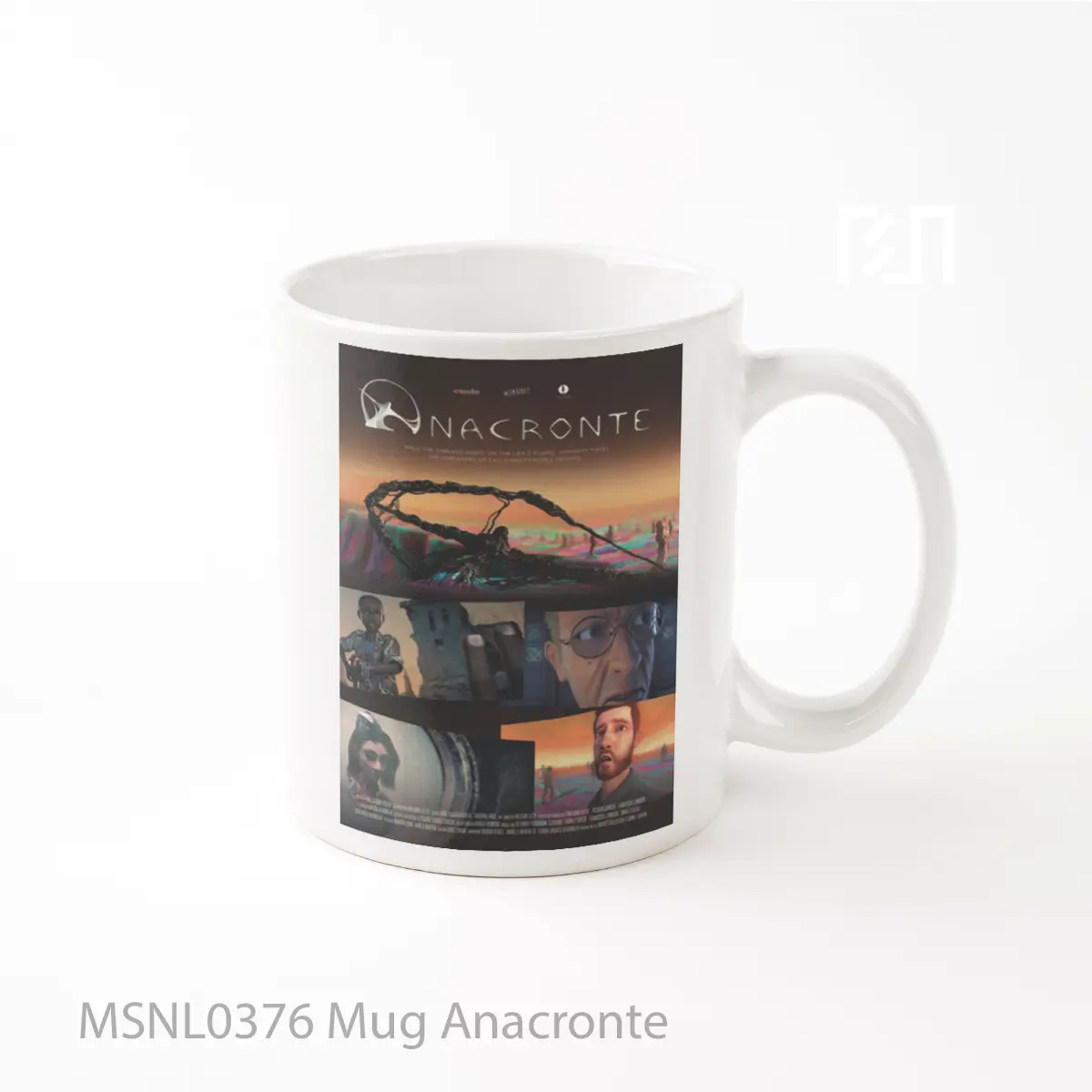 Mug Anacronte Gelas Keramik Tema Film MSNL0376