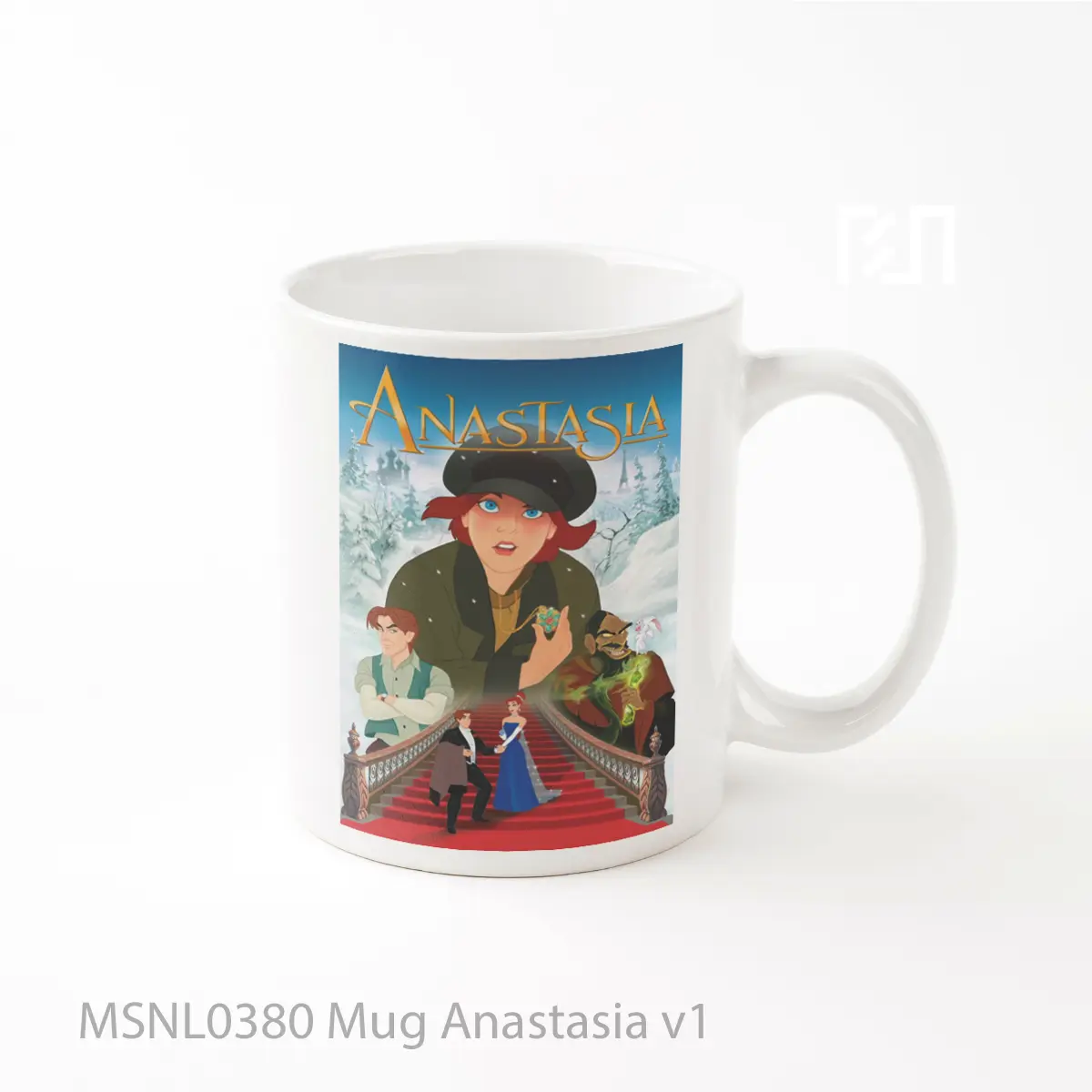 Mug Anastasia V1 Gelas Keramik Tema Film MSNL0380