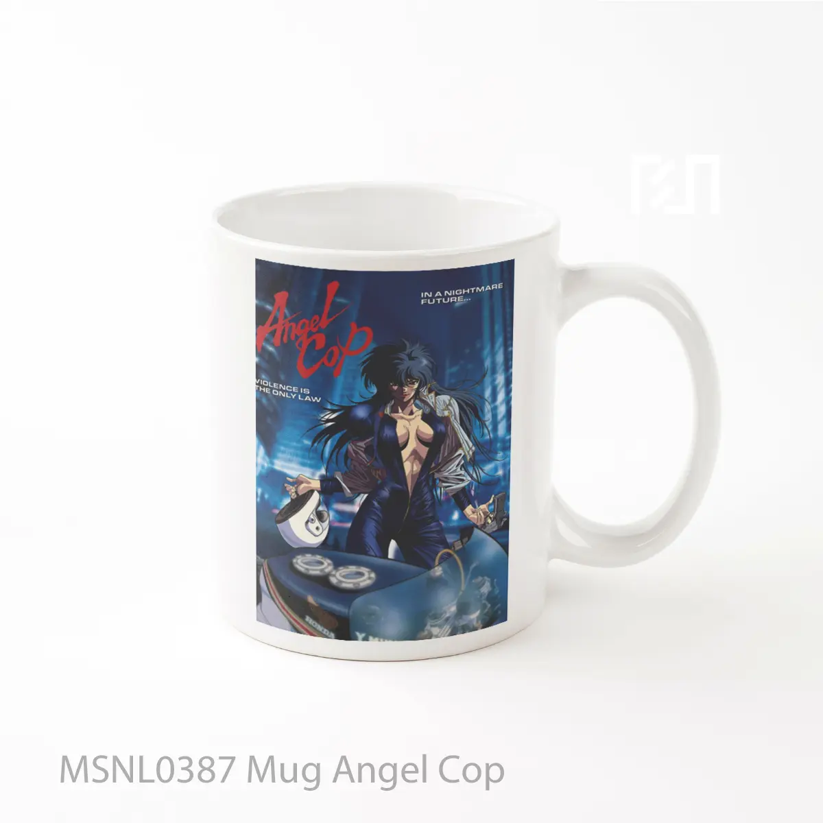 Mug Angel Cop Gelas Keramik Tema Film MSNL0387