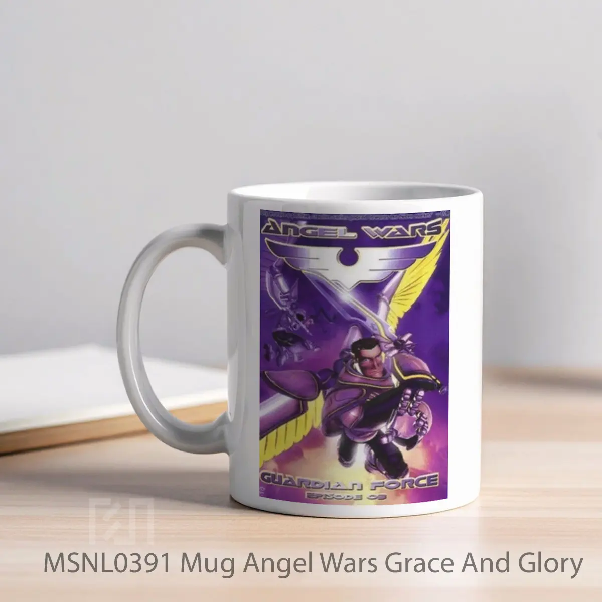 Mug Angel Wars Grace And Glory Gelas Keramik Tema Film MSNL0391 - Tampak Kiri