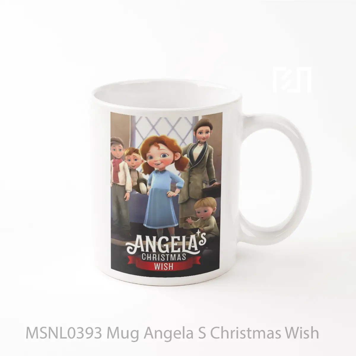 Mug Angela S Christmas Wish Gelas Keramik Tema Film MSNL0393