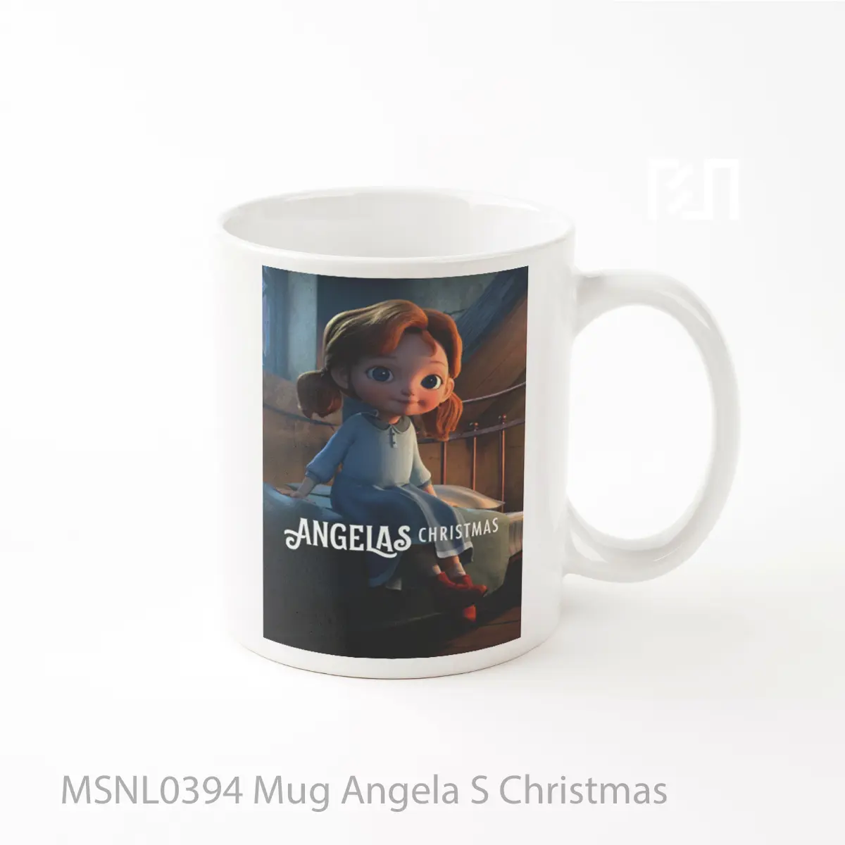 Mug Angela S Christmas Gelas Keramik Tema Film MSNL0394