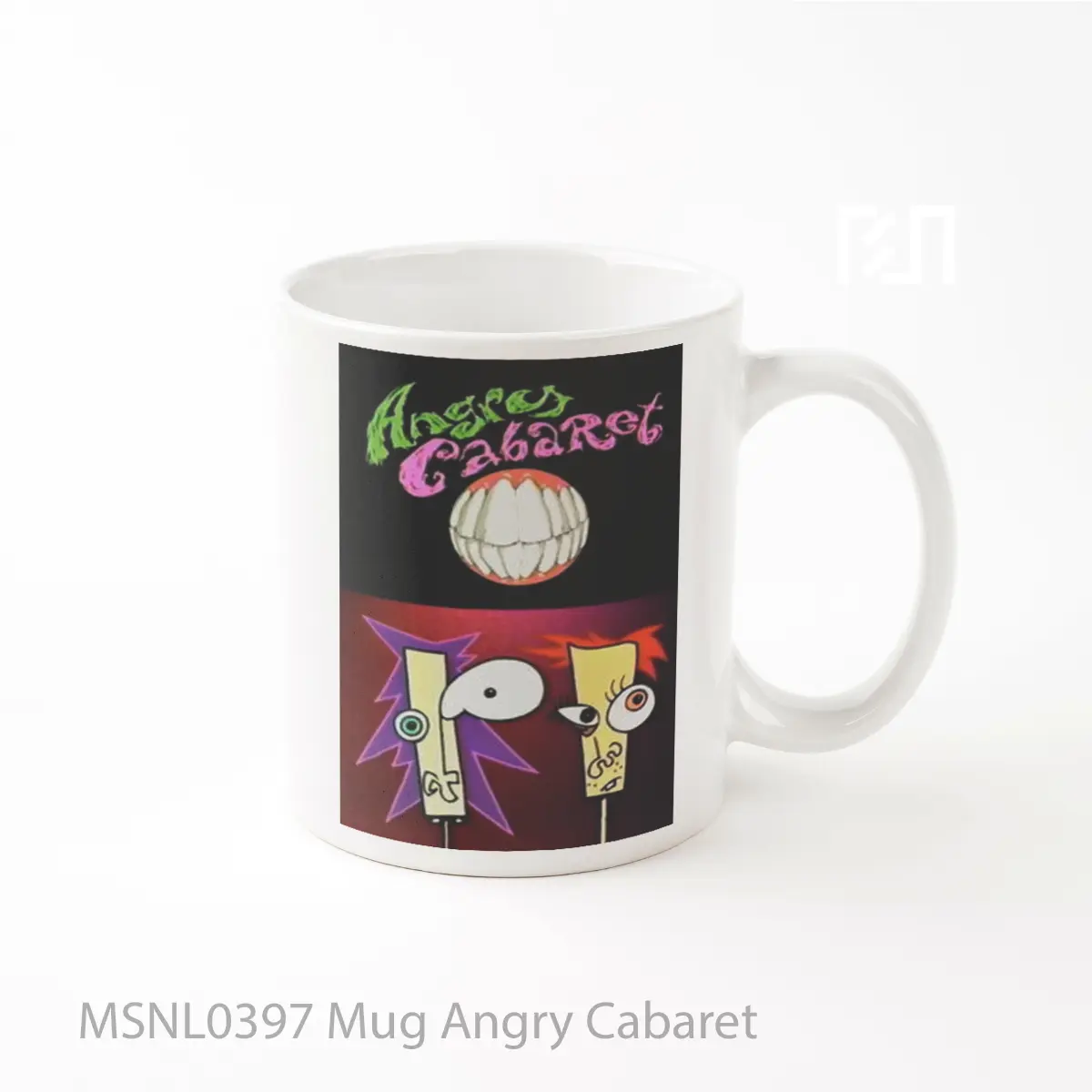Mug Angry Cabaret Gelas Keramik Tema Film MSNL0397