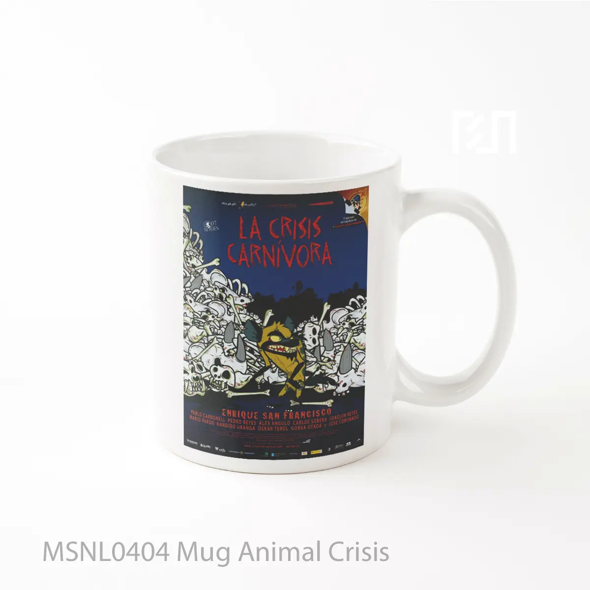 Mug Animal Crisis Gelas Keramik Tema Film MSNL0404