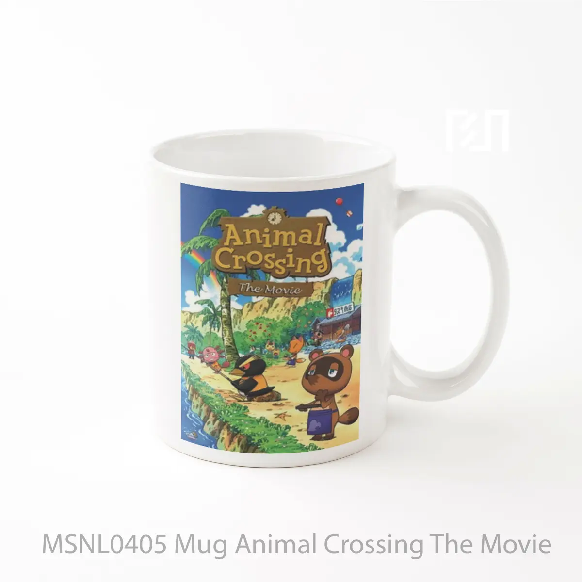 Mug Animal Crossing The Movie Gelas Keramik Tema Film MSNL0405