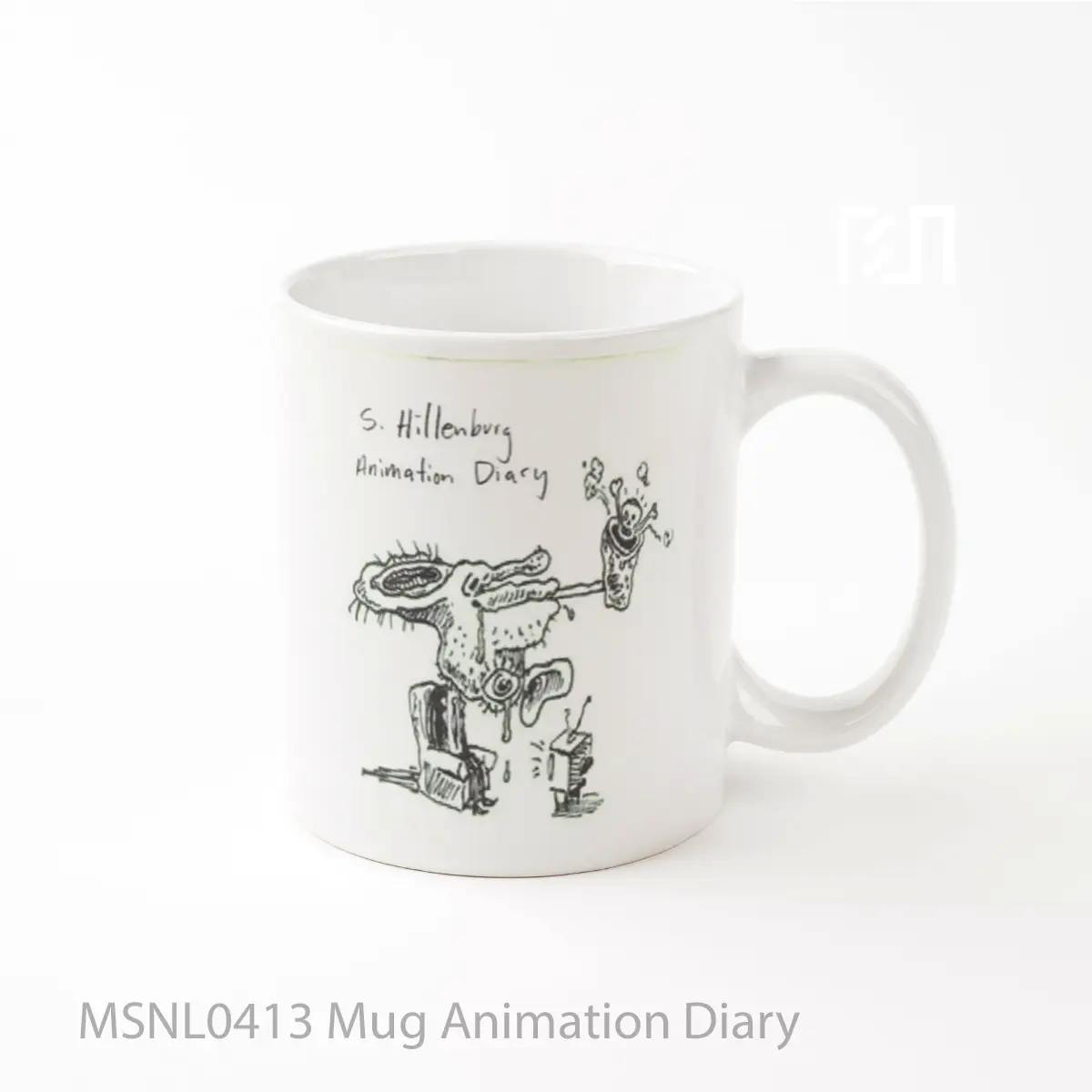Mug Animation Diary Gelas Keramik Tema Film MSNL0413