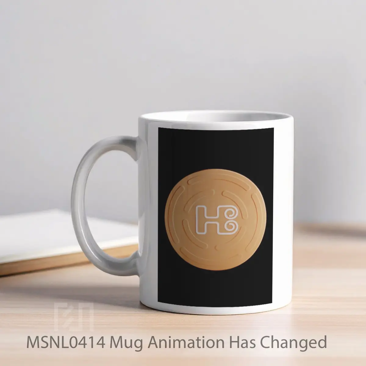 Mug Animation Has Changed Gelas Keramik Tema Film MSNL0414 - Tampak Kiri