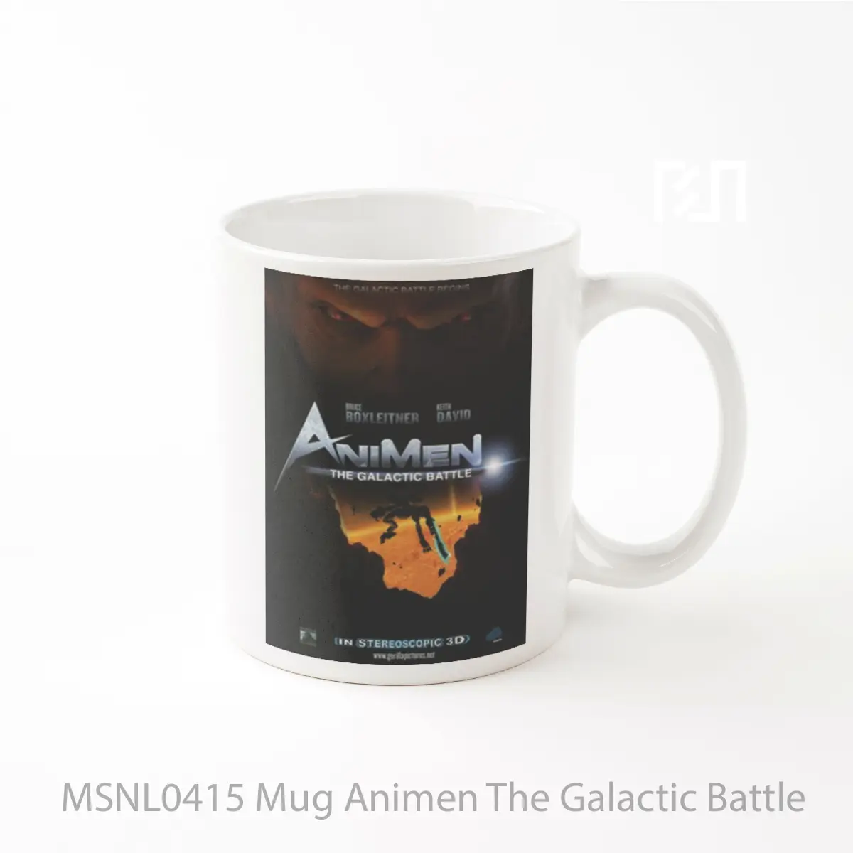 Mug Animen The Galactic Battle Gelas Keramik Tema Film MSNL0415