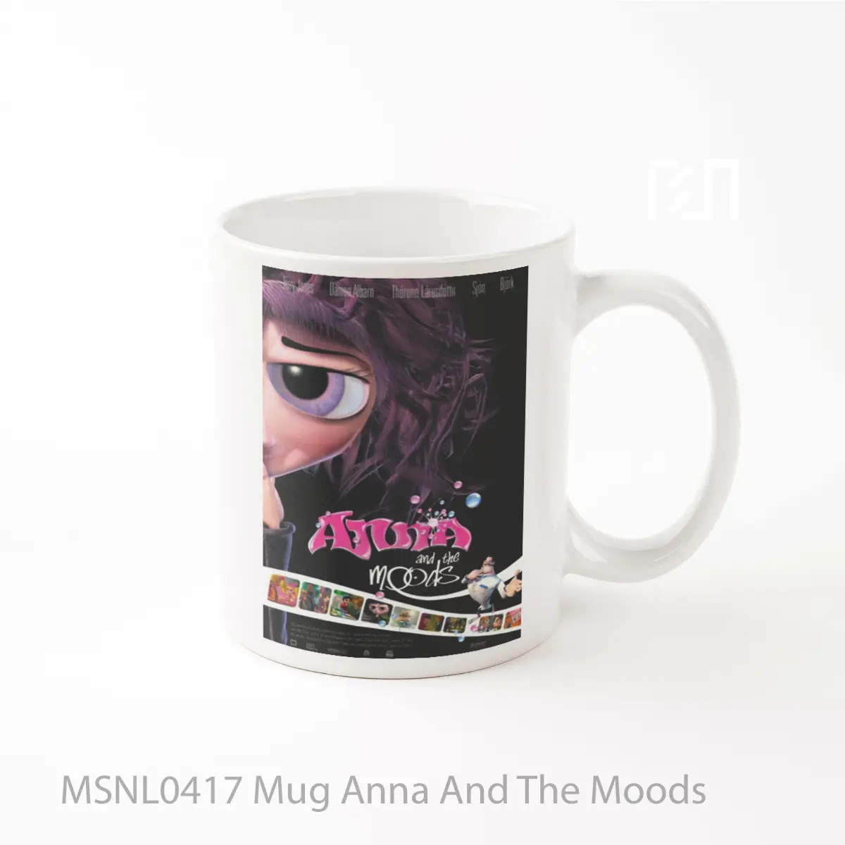 Mug Anna And The Moods Gelas Keramik Tema Film MSNL0417