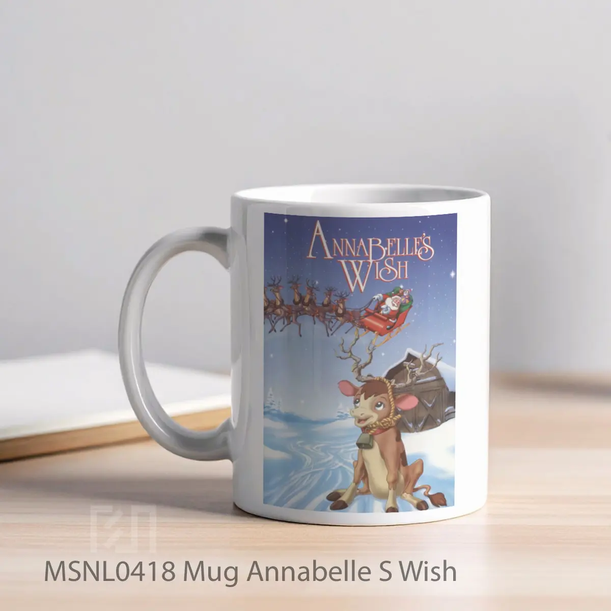 Mug Annabelle S Wish Gelas Keramik Tema Film MSNL0418 - Tampak Kiri