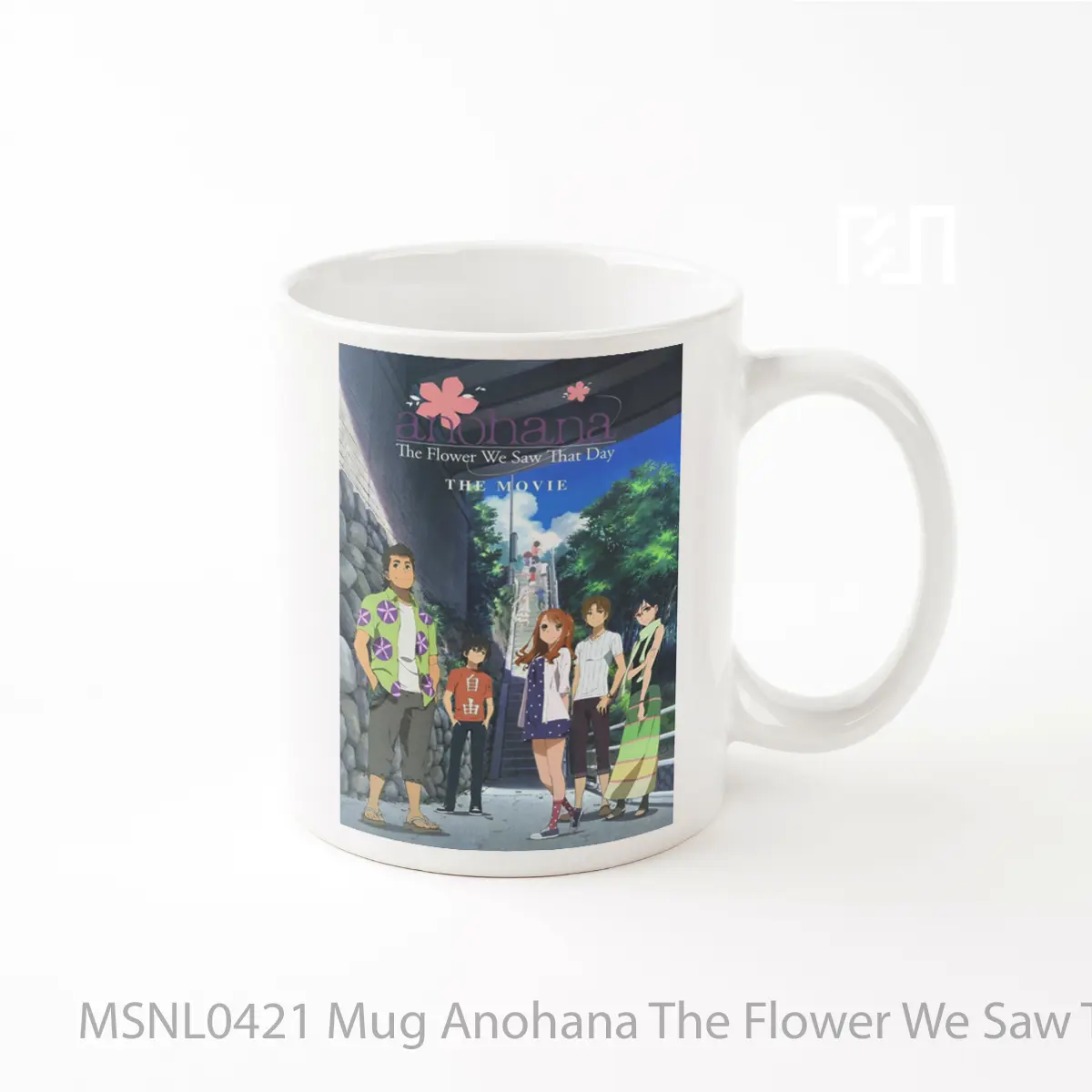 Mug Anohana The Flower We Saw That Day The Movie Gelas Keramik Tema Film MSNL0421