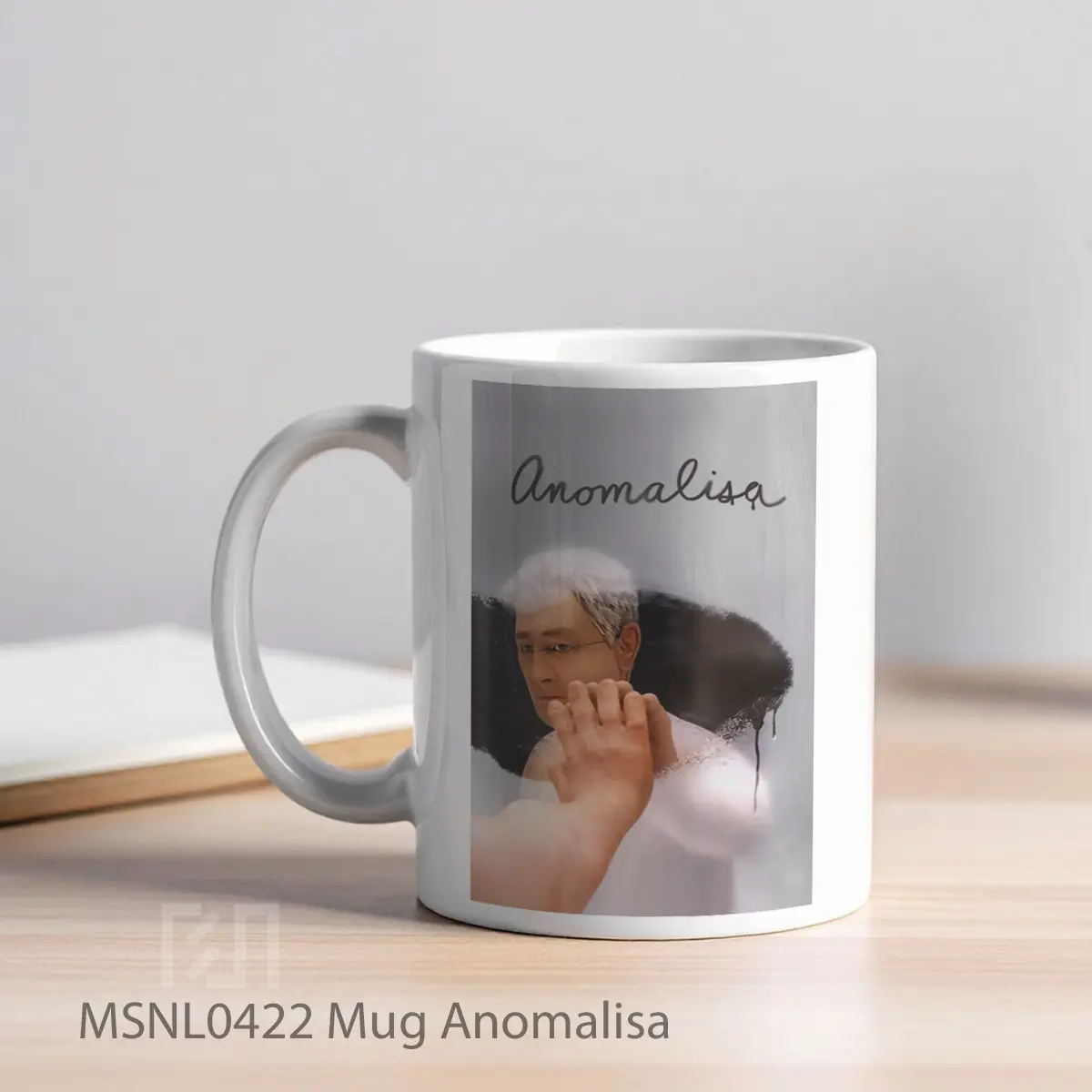 Mug Anomalisa Gelas Keramik Tema Film MSNL0422 - Tampak Kiri