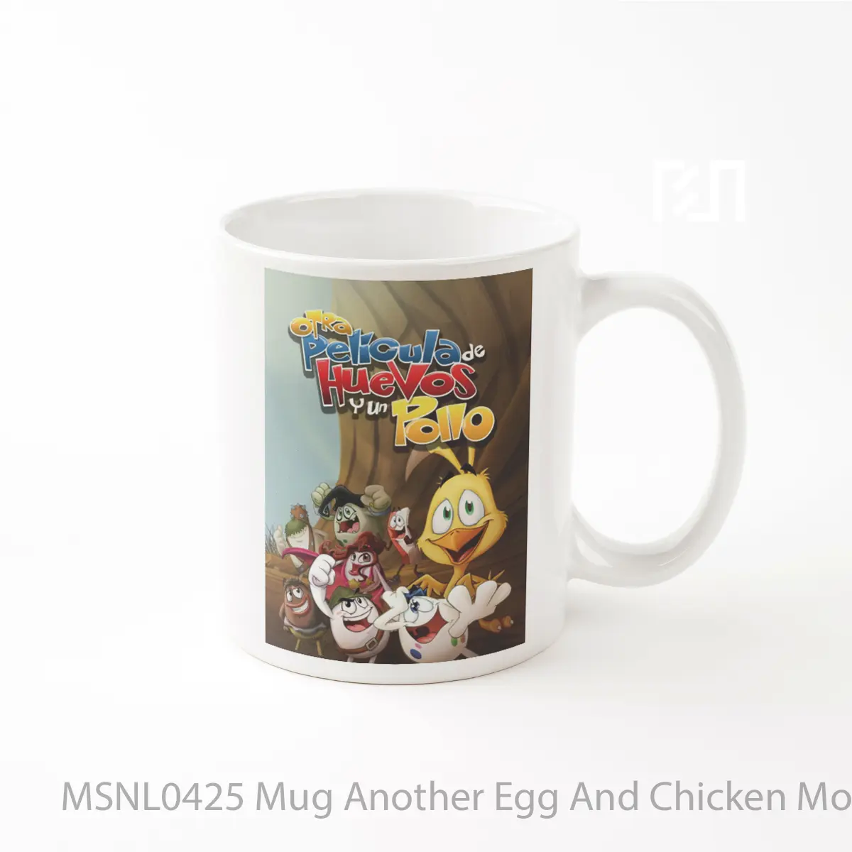 Mug Keramik Premium SNI - Mug Another Egg And Chicken Movie Gelas Keramik Tema Film MSNL0425